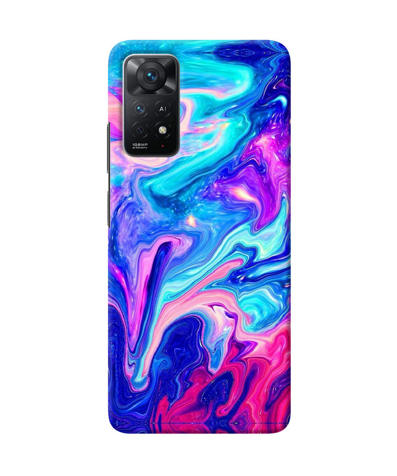 Abstract colorful water Redmi Note 11 Pro Plus 5G Back Cover