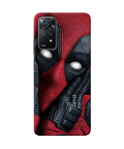 Thinking deadpool Redmi Note 11 Pro Plus 5G Back Cover