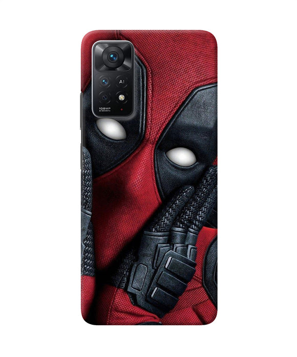 Thinking deadpool Redmi Note 11 Pro Plus 5G Back Cover