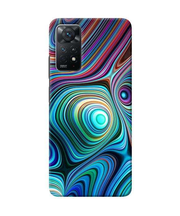 Abstract coloful waves Redmi Note 11 Pro Plus 5G Back Cover