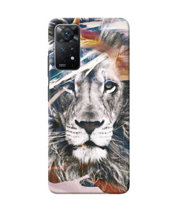 Lion poster Redmi Note 11 Pro Plus 5G Back Cover