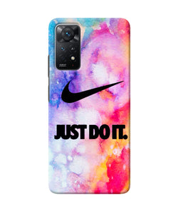 Just do it colors Redmi Note 11 Pro Plus 5G Back Cover