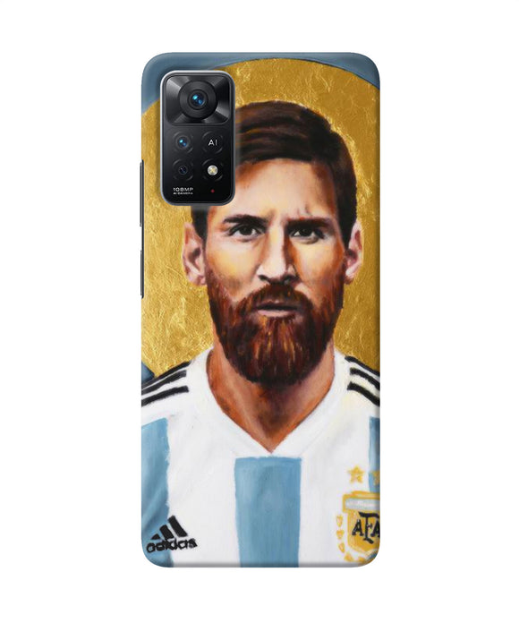 Messi face Redmi Note 11 Pro Plus 5G Back Cover