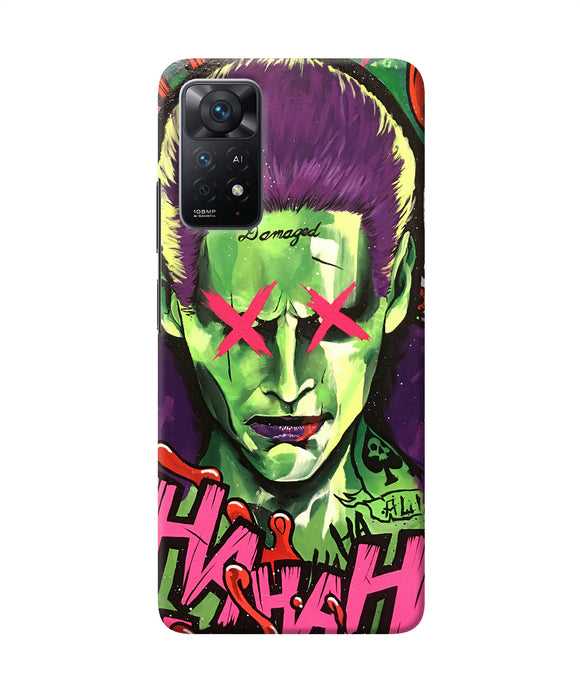 Damaged joker anim Redmi Note 11 Pro Plus 5G Back Cover