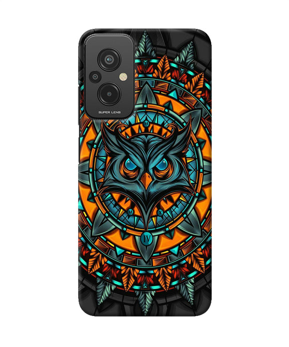 Angry Owl Art Redmi 11 Prime 5G Back Cover