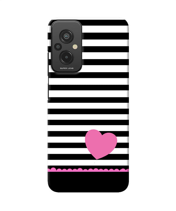 Abstract heart Redmi 11 Prime 5G Back Cover