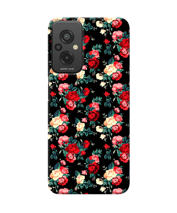 Rose Pattern Redmi 11 Prime 5G Back Cover