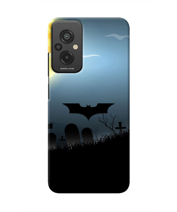 Batman Scary cemetry Redmi 11 Prime 5G Real 4D Back Cover