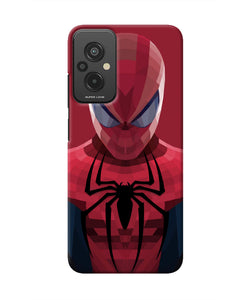 Spiderman Art Redmi 11 Prime 5G Real 4D Back Cover