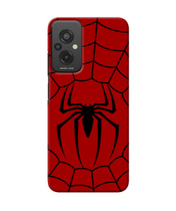 Spiderman Web Redmi 11 Prime 5G Real 4D Back Cover