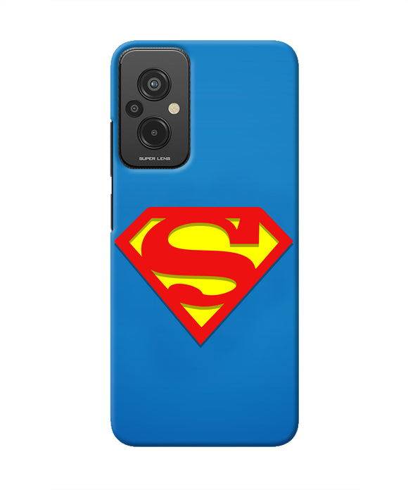 Superman Blue Redmi 11 Prime 5G Real 4D Back Cover