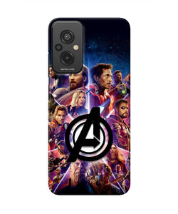 Avengers Superheroes Redmi 11 Prime 5G Real 4D Back Cover