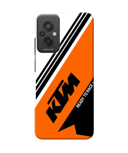 KTM Abstract Redmi 11 Prime 5G Real 4D Back Cover