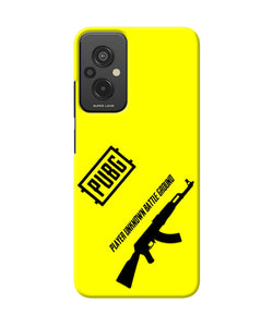 PUBG AKM Gun Redmi 11 Prime 5G Real 4D Back Cover