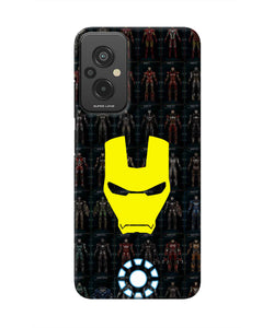 Iron Man Suit Redmi 11 Prime 5G Real 4D Back Cover