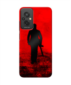 Rocky Bhai with Gun Redmi 11 Prime 5G Real 4D Back Cover