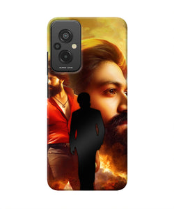 Rocky Bhai Walk Redmi 11 Prime 5G Real 4D Back Cover