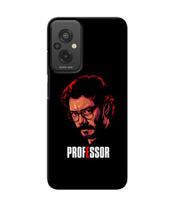 Money Heist Professor Sketch Redmi 11 Prime 5G Back Cover