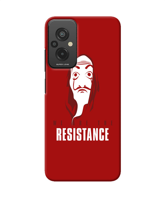 Money Heist Resistance Quote Redmi 11 Prime 5G Back Cover