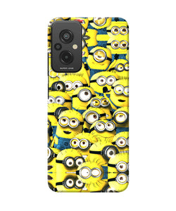 Minions mini crowd Redmi 11 Prime 5G Back Cover