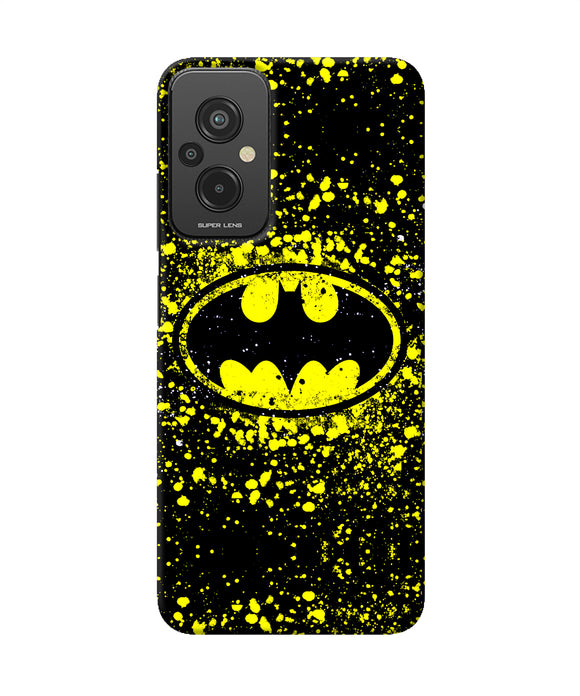 Batman last knight print yellow Redmi 11 Prime 5G Back Cover