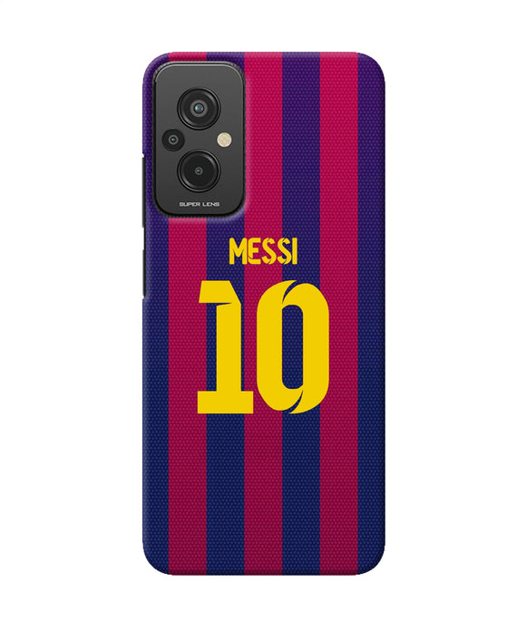 Messi 10 tshirt Redmi 11 Prime 5G Back Cover