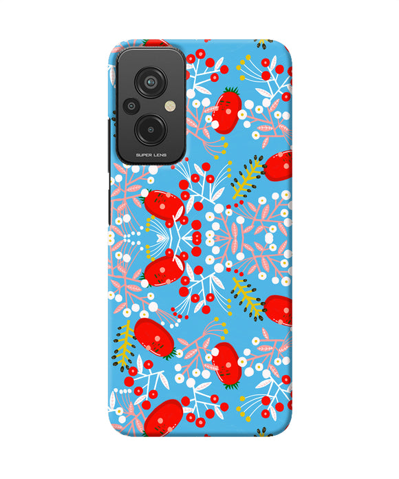 Small red animation pattern Redmi 11 Prime 5G Back Cover