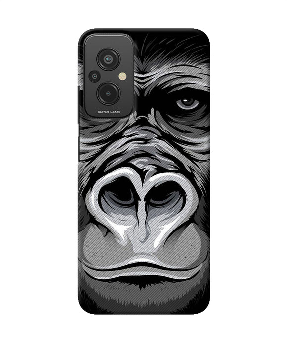 Black chimpanzee Redmi 11 Prime 5G Back Cover