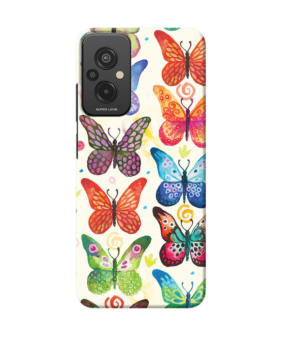 Abstract butterfly print Redmi 11 Prime 5G Back Cover