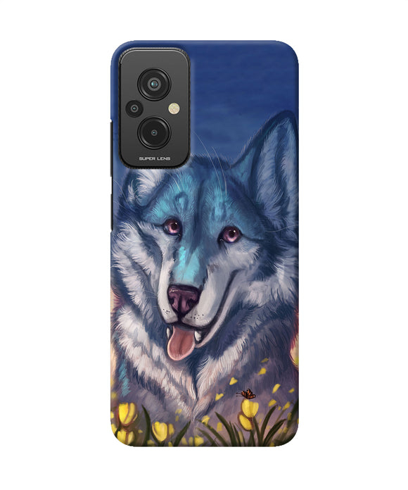 Cute wolf Redmi 11 Prime 5G Back Cover