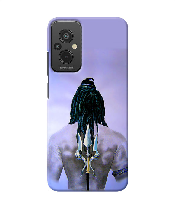 Lord shiva back Redmi 11 Prime 5G Back Cover
