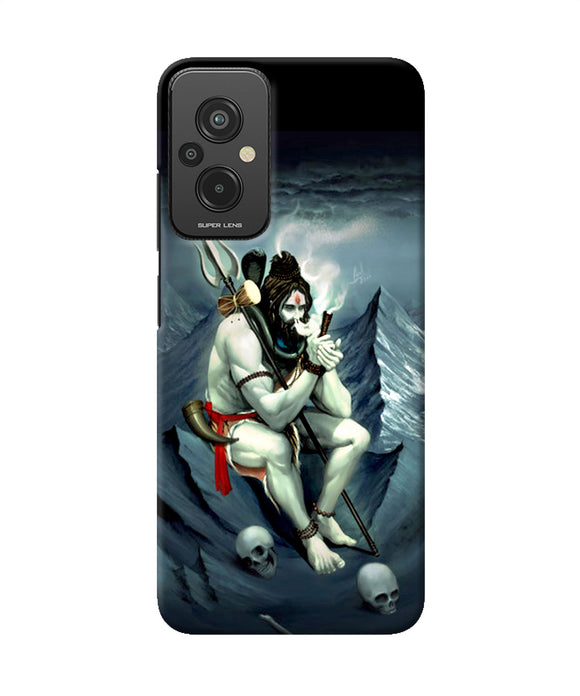 Lord shiva chillum Redmi 11 Prime 5G Back Cover