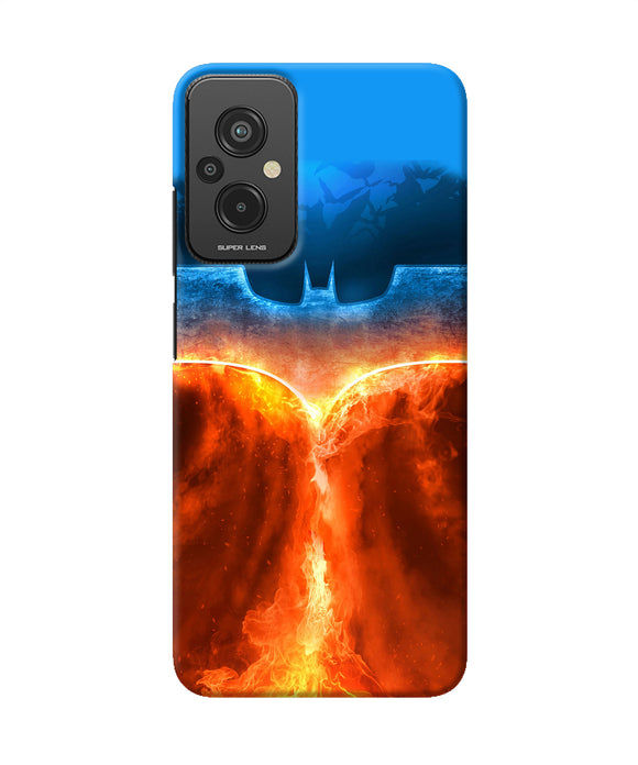 Burning batman logo Redmi 11 Prime 5G Back Cover