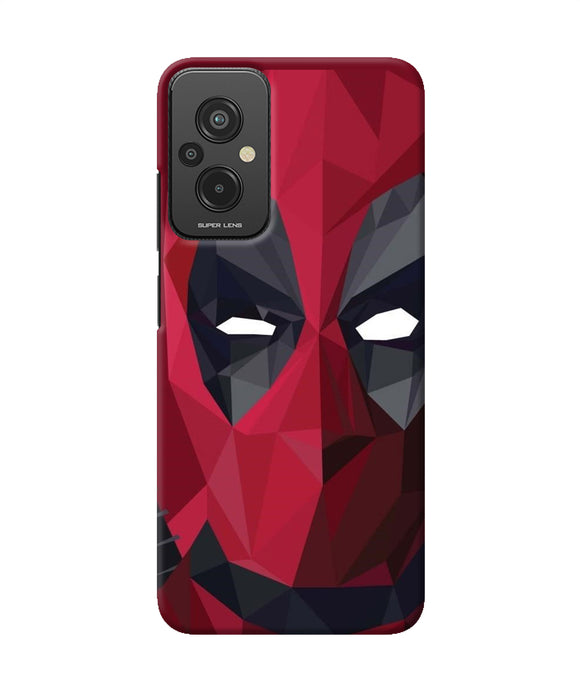 Abstract deadpool mask Redmi 11 Prime 5G Back Cover