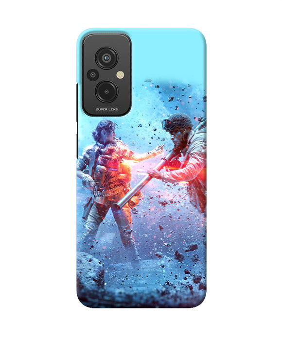 Pubg water fight Redmi 11 Prime 5G Back Cover