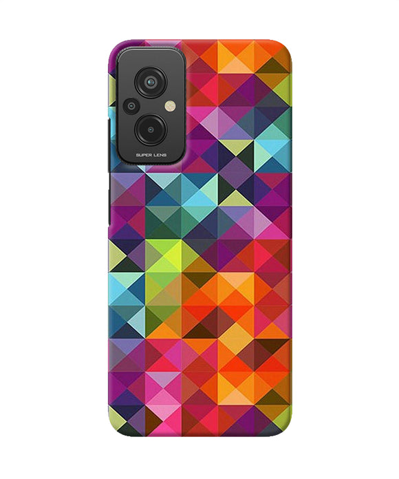 Abstract triangle pattern Redmi 11 Prime 5G Back Cover