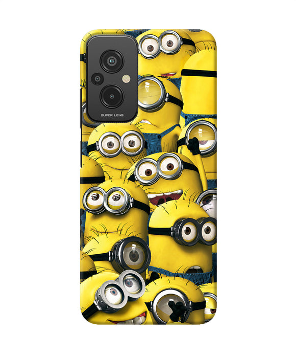 Minions crowd Redmi 11 Prime 5G Back Cover