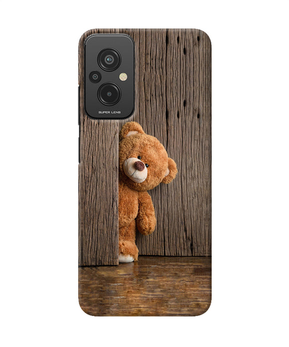 Teddy wooden Redmi 11 Prime 5G Back Cover