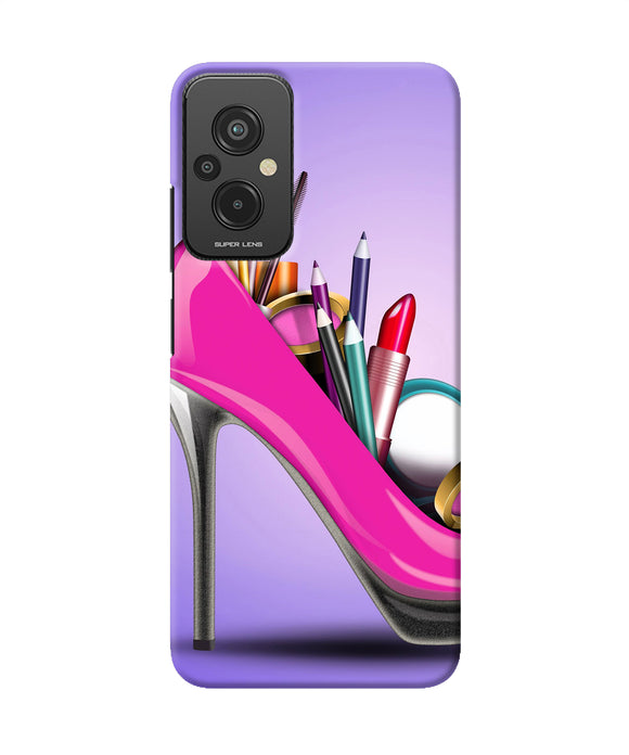 Makeup heel shoe Redmi 11 Prime 5G Back Cover