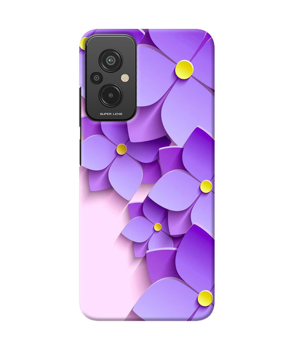 Violet flower craft Redmi 11 Prime 5G Back Cover