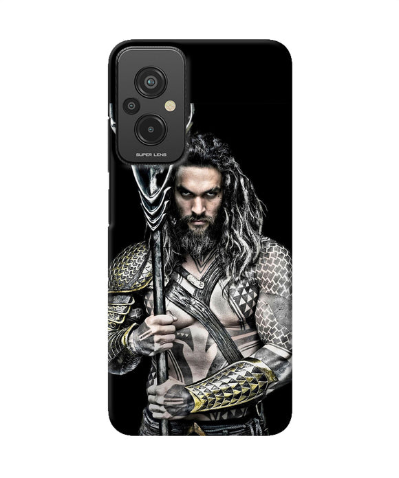 Aquaman trident black Redmi 11 Prime 5G Back Cover