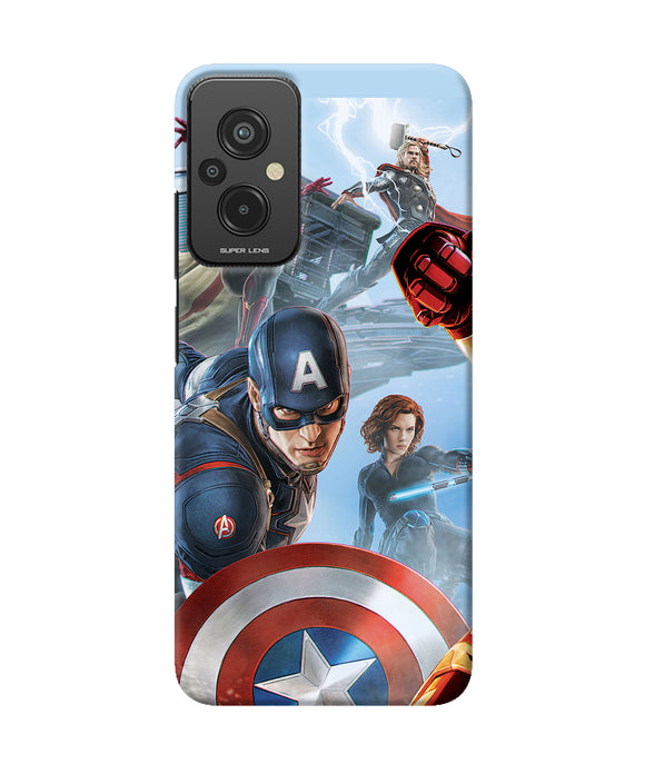 Avengers on the sky Redmi 11 Prime 5G Back Cover