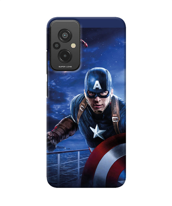 Captain with ironman Redmi 11 Prime 5G Back Cover