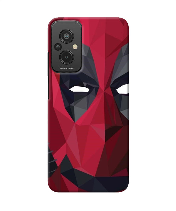 Abstract deadpool half mask Redmi 11 Prime 5G Back Cover