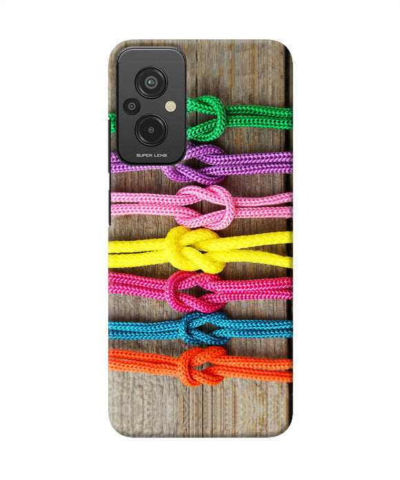 Colorful shoelace Redmi 11 Prime 5G Back Cover