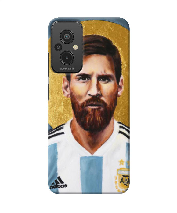 Messi face Redmi 11 Prime 5G Back Cover