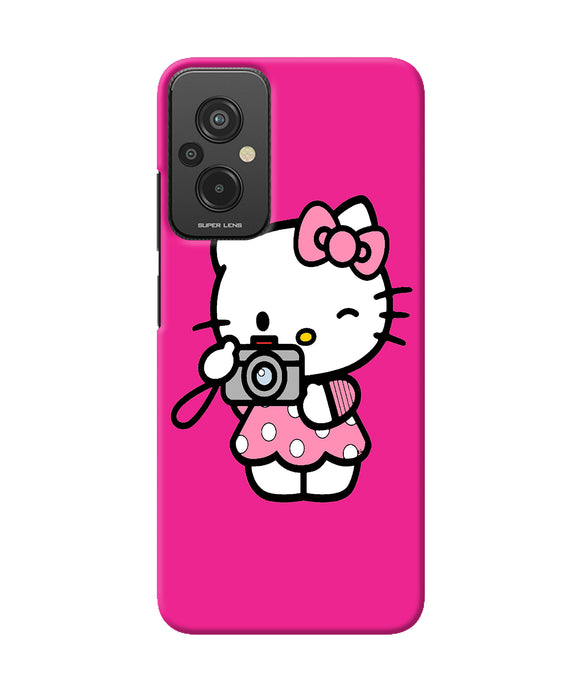 Hello kitty cam pink Redmi 11 Prime 5G Back Cover