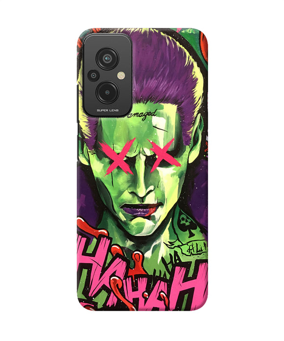 Damaged joker anim Redmi 11 Prime 5G Back Cover