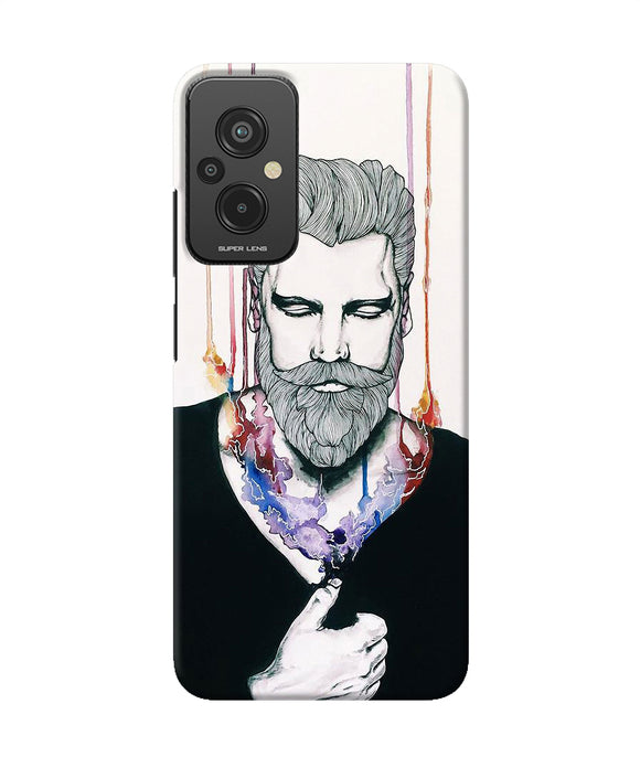 Beard man character Redmi 11 Prime 5G Back Cover