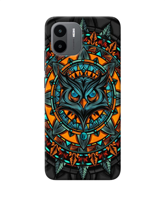 Angry Owl Art Redmi A1 Back Cover